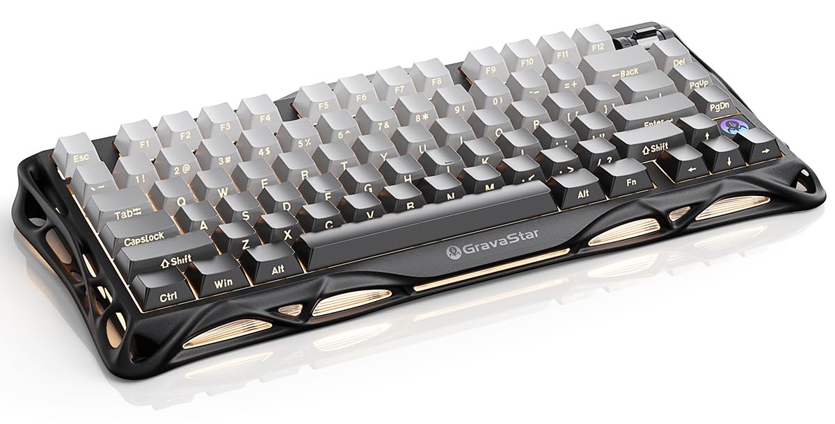 Amazon | GravaStar Mercury K1 ゲーミングキーボード 無線